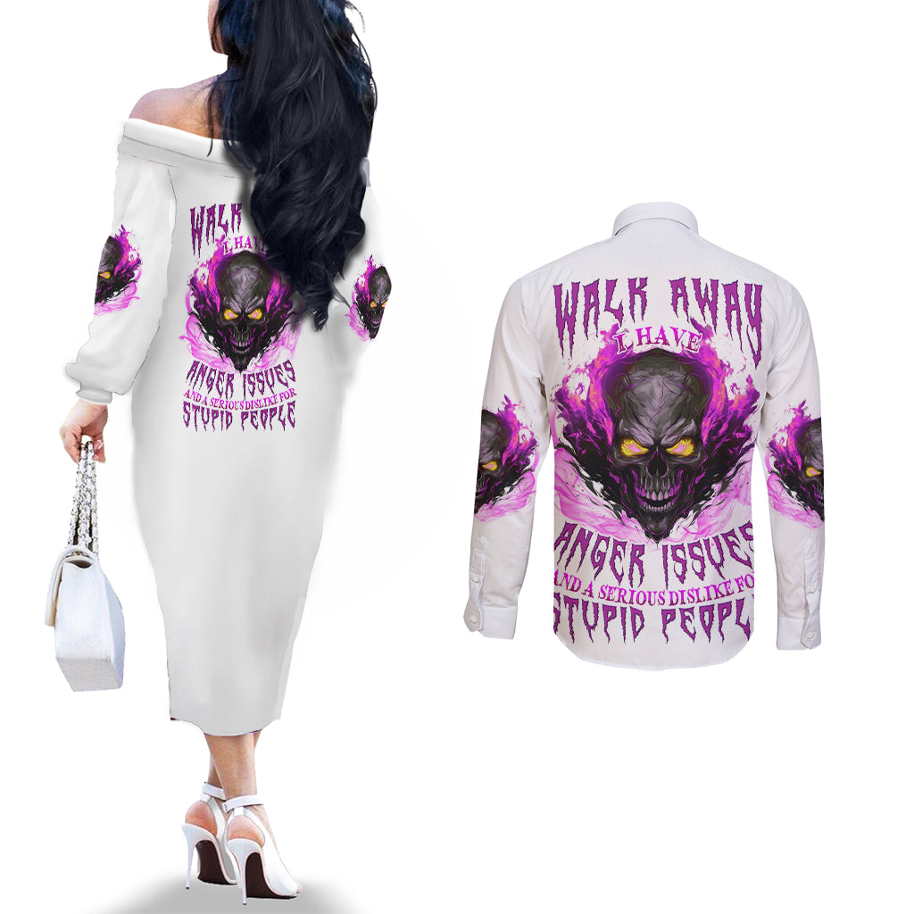 walk-away-fire-eyes-skull-couples-matching-off-the-shoulder-long-sleeve-dress-and-long-sleeve-button-shirt