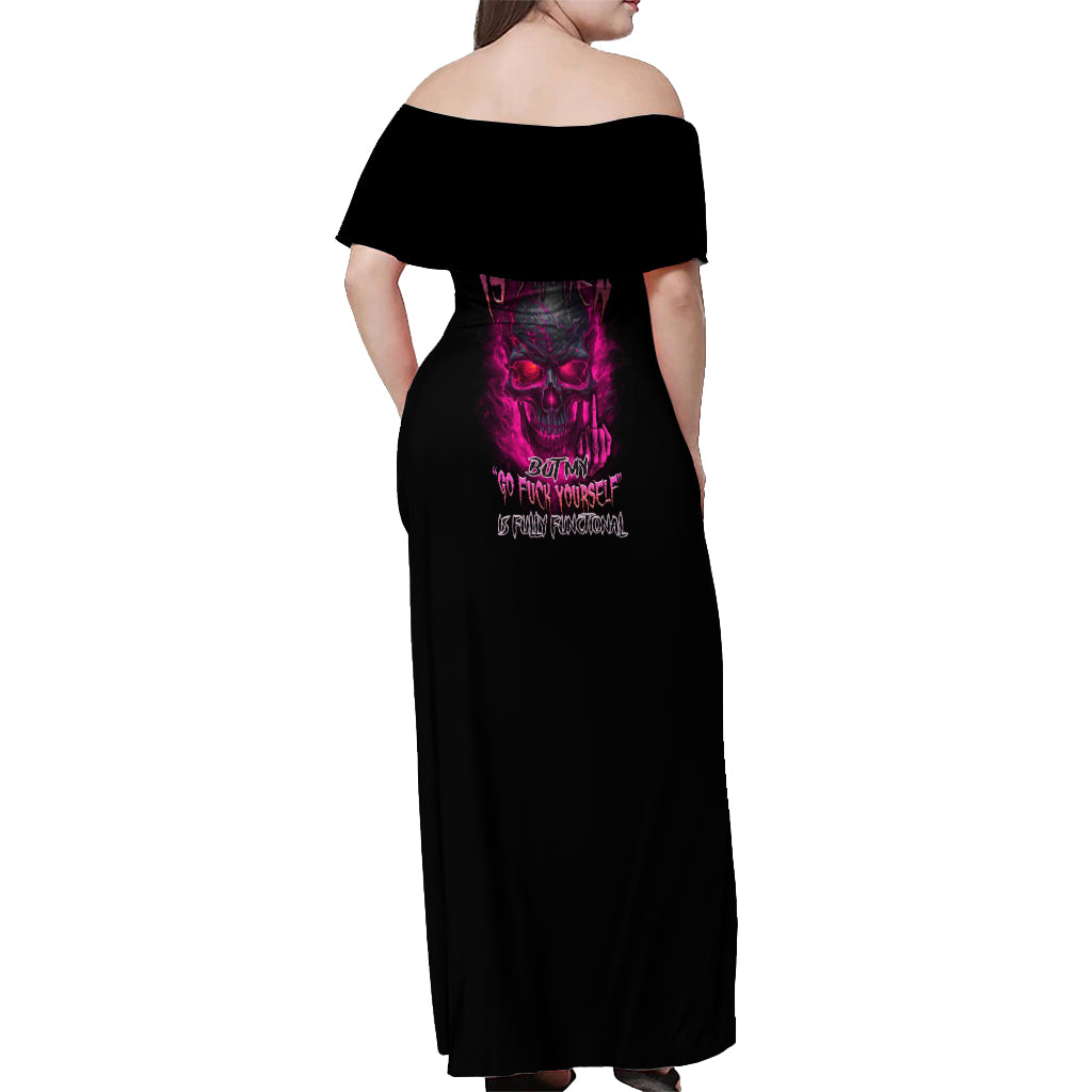 my-give-a-f-is-broken-off-shoulder-maxi-dress