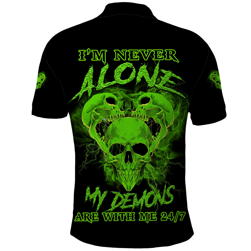 im-never-alone-skull-demon-polo-shirt
