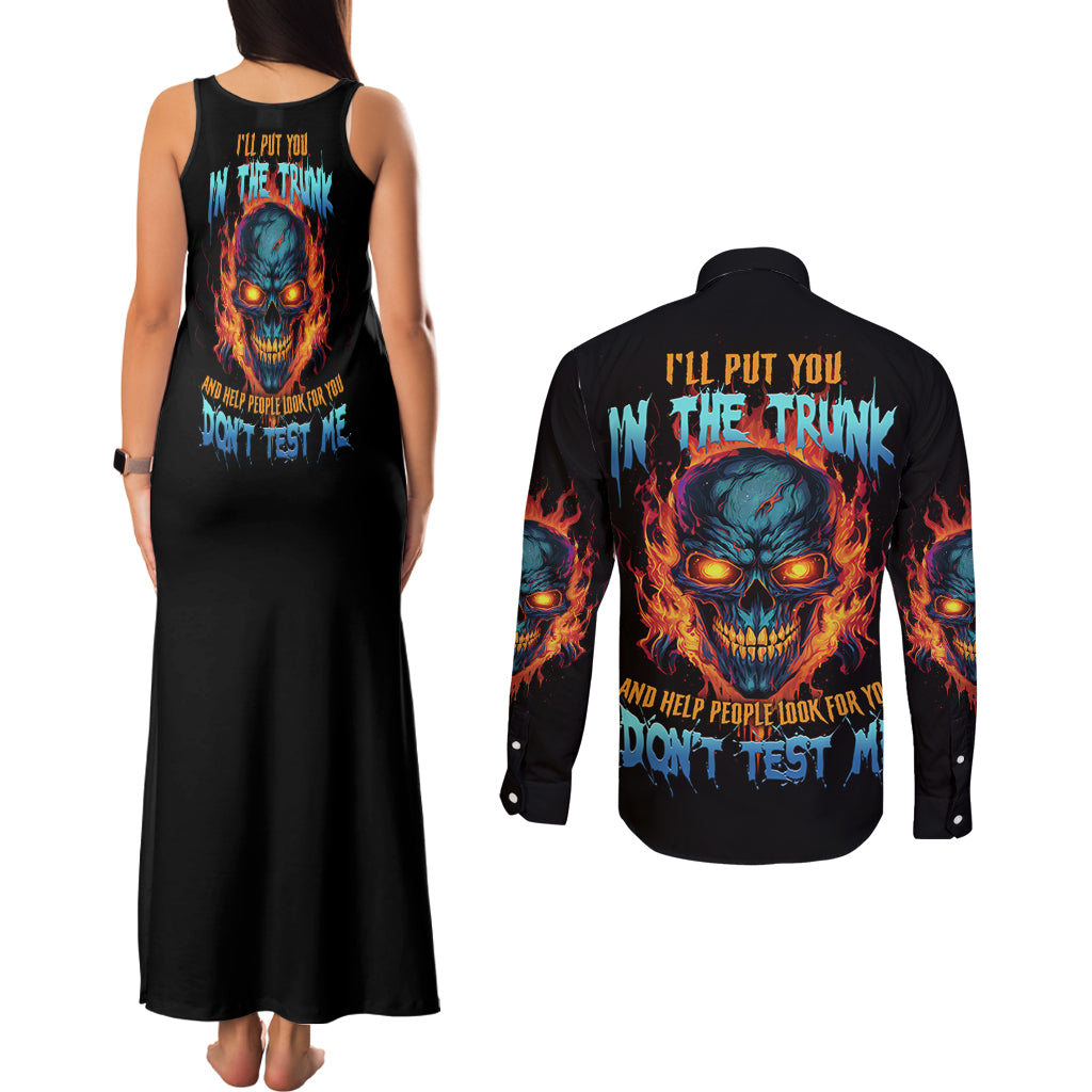 ill-put-you-in-the-trunk-couples-matching-tank-maxi-dress-and-long-sleeve-button-shirt