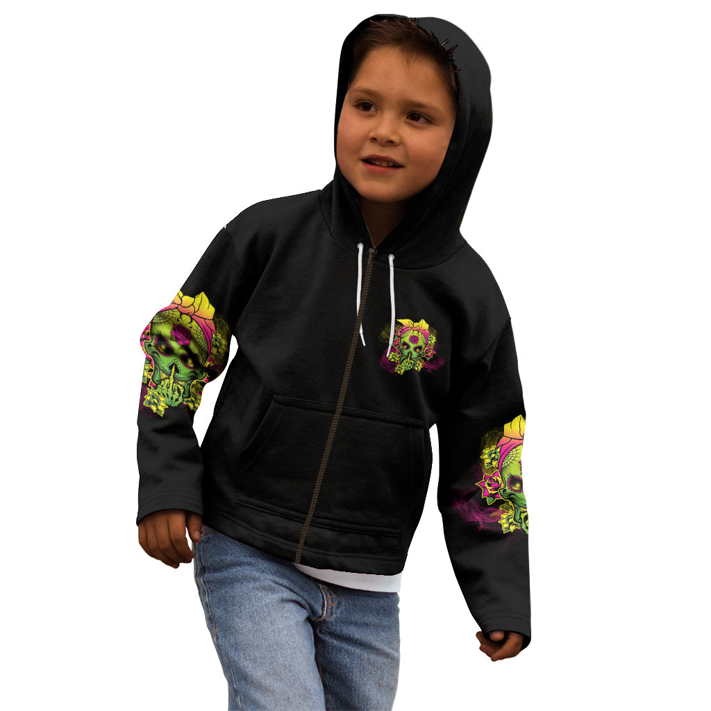 im-a-b-with-a-low-bullshit-tolerance-dont-try-me-kid-hoodie
