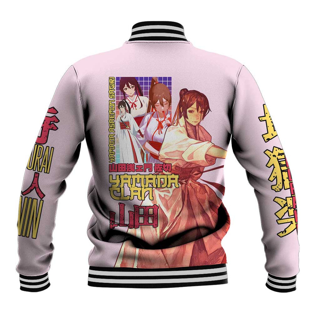 Yamada Asaemon Sagiri Hell’s Paradise Baseball Jacket Japan Anime Style