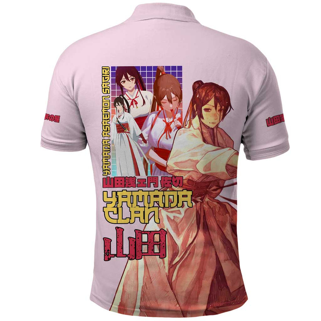 Yamada Asaemon Sagiri Hell’s Paradise Polo Shirt Japan Anime Style