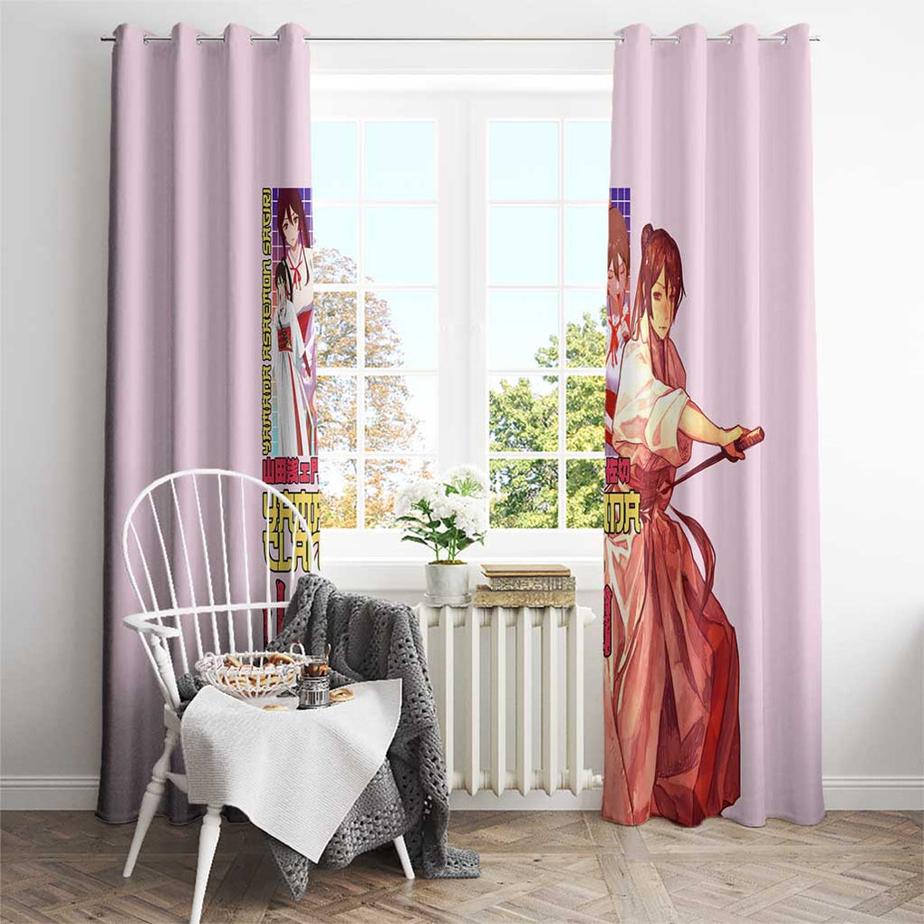 Yamada Asaemon Sagiri Hell’s Paradise Window Curtain Japan Anime Style