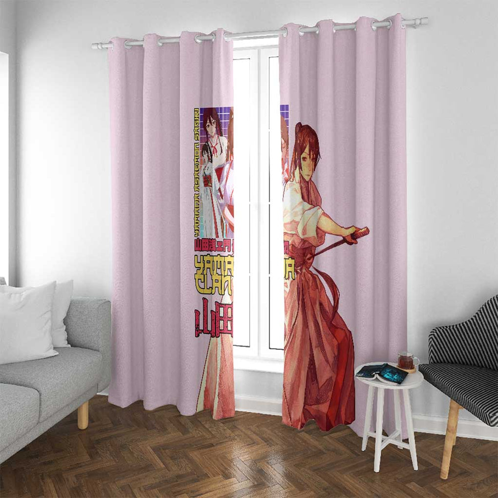 Yamada Asaemon Sagiri Hell’s Paradise Window Curtain Japan Anime Style