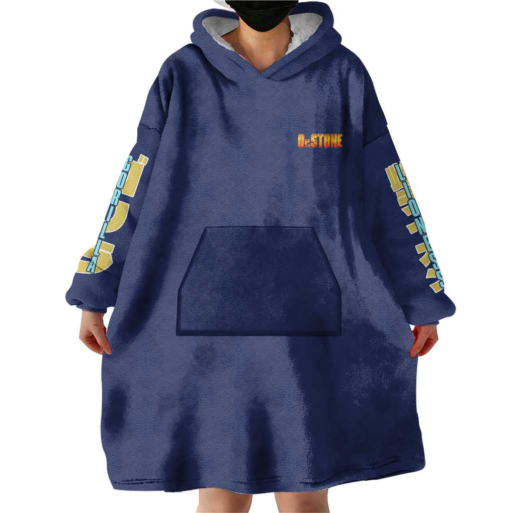 Kohaku Dr. Stone Wearable Blanket Hoodie Japan Anime Style