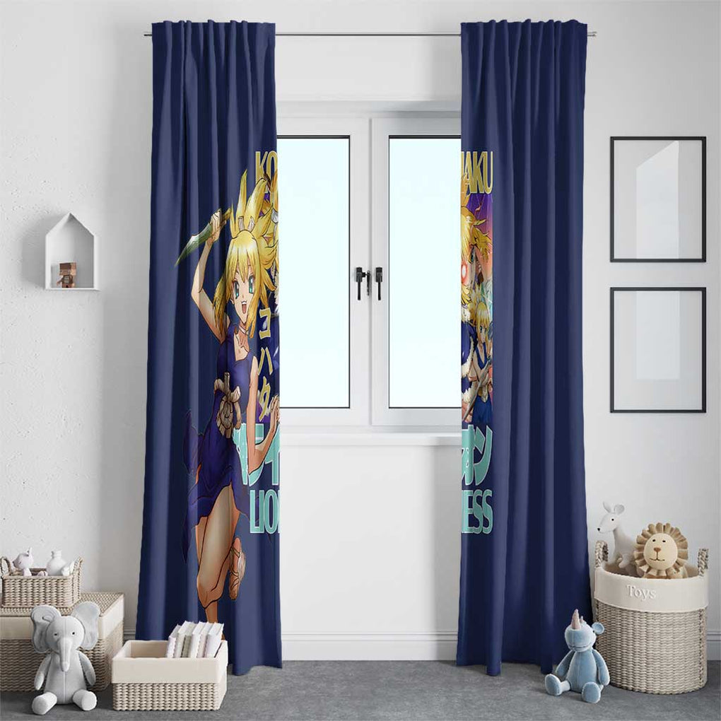 Kohaku Dr. Stone Window Curtain Japan Anime Style