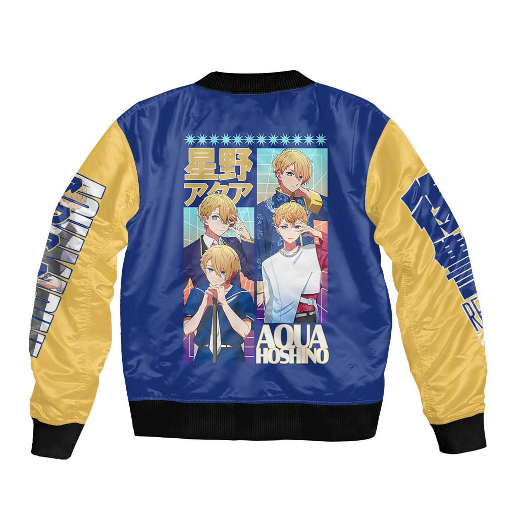 Aqua Hoshino Oshi no Ko Bomber Jacket Japan Anime Style