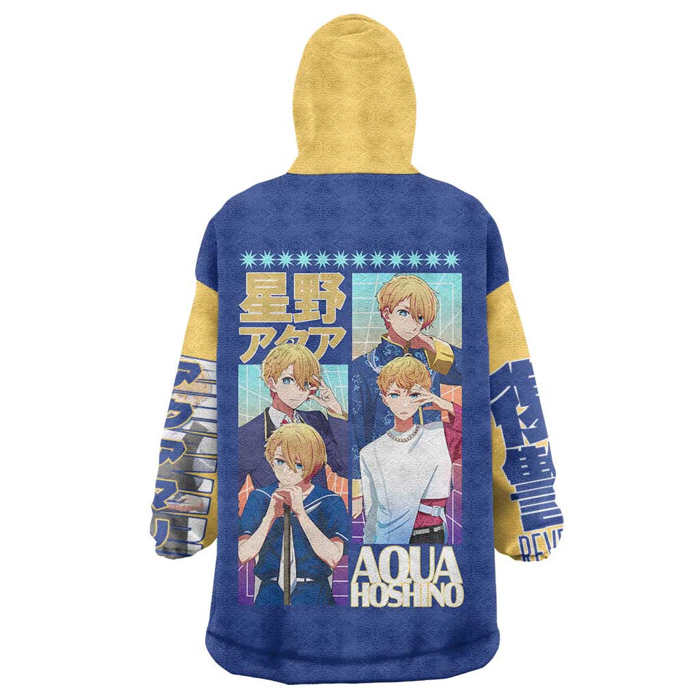 Aqua Hoshino Oshi no Ko Wearable Blanket Hoodie Japan Anime Style