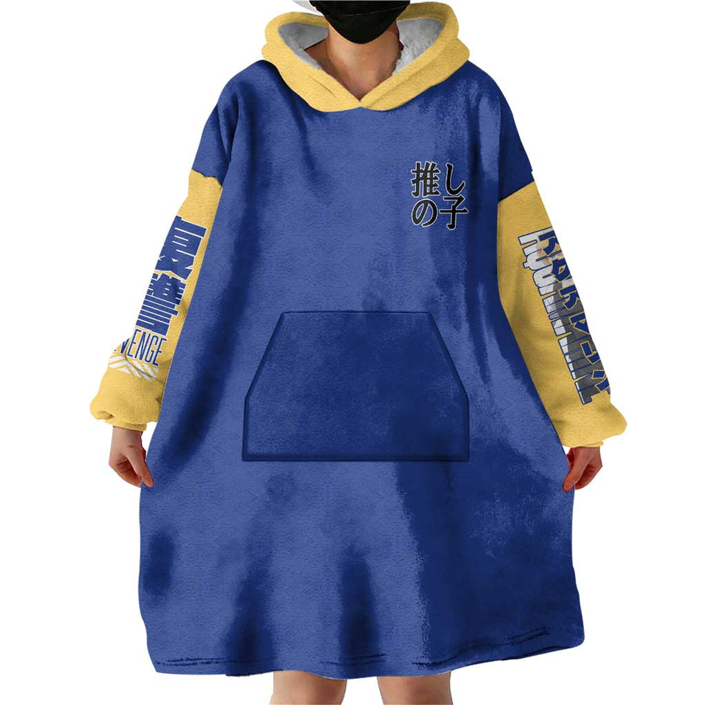 Aqua Hoshino Oshi no Ko Wearable Blanket Hoodie Japan Anime Style