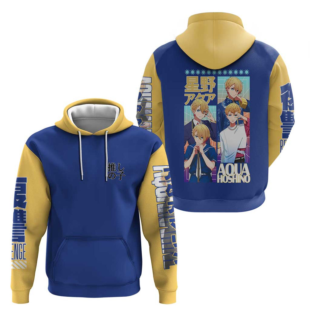 Aqua Hoshino Oshi no Ko Zip Hoodie Japan Anime Style