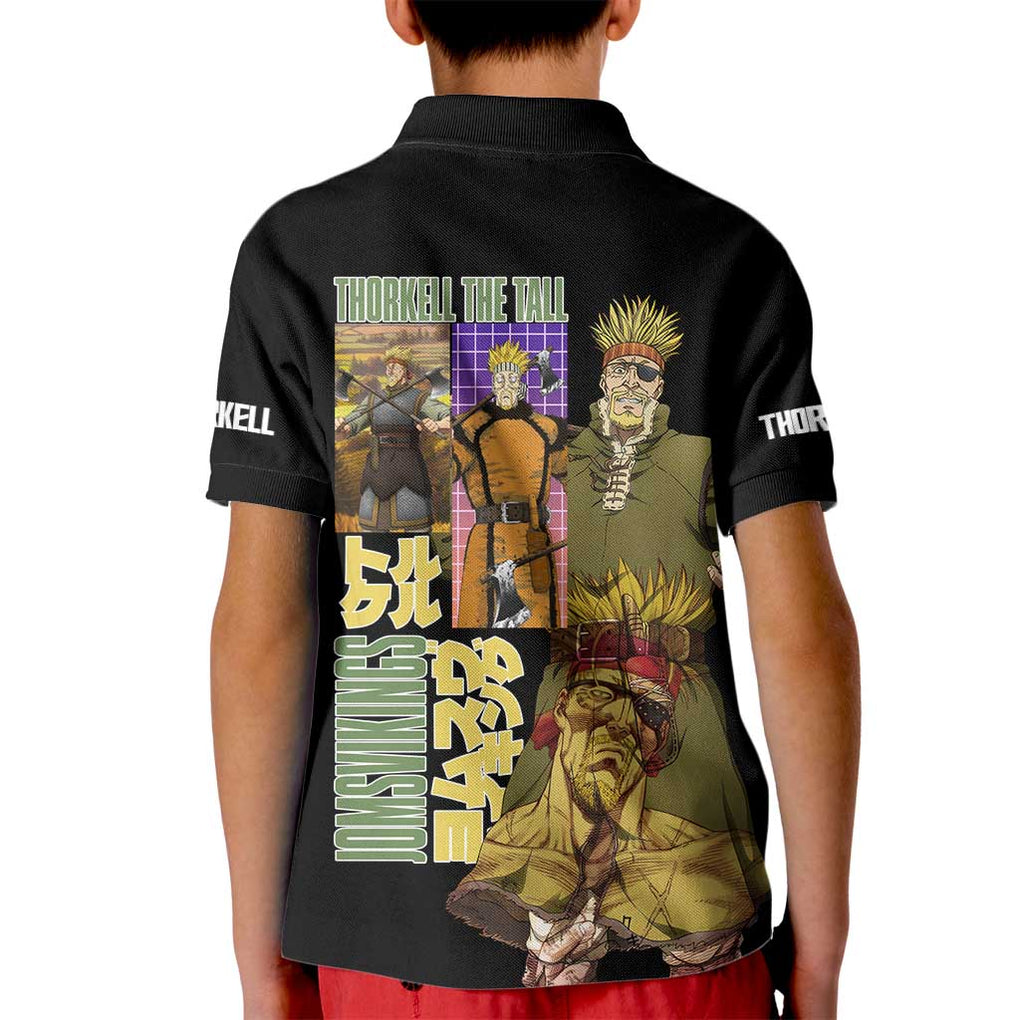 Thorkell Vinland Saga Kid Polo Shirt Japan Anime Style