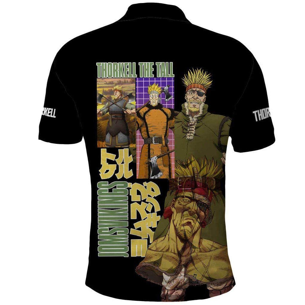 Thorkell Vinland Saga Polo Shirt Japan Anime Style