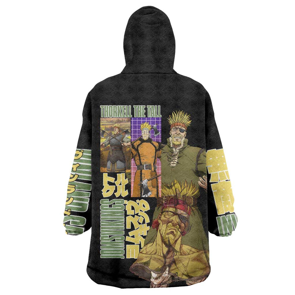 Thorkell Vinland Saga Wearable Blanket Hoodie Japan Anime Style