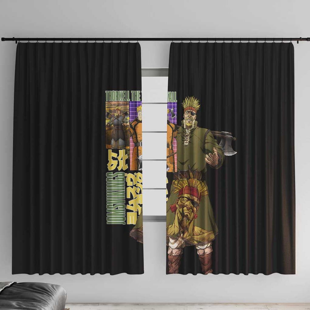 Thorkell Vinland Saga Window Curtain Japan Anime Style