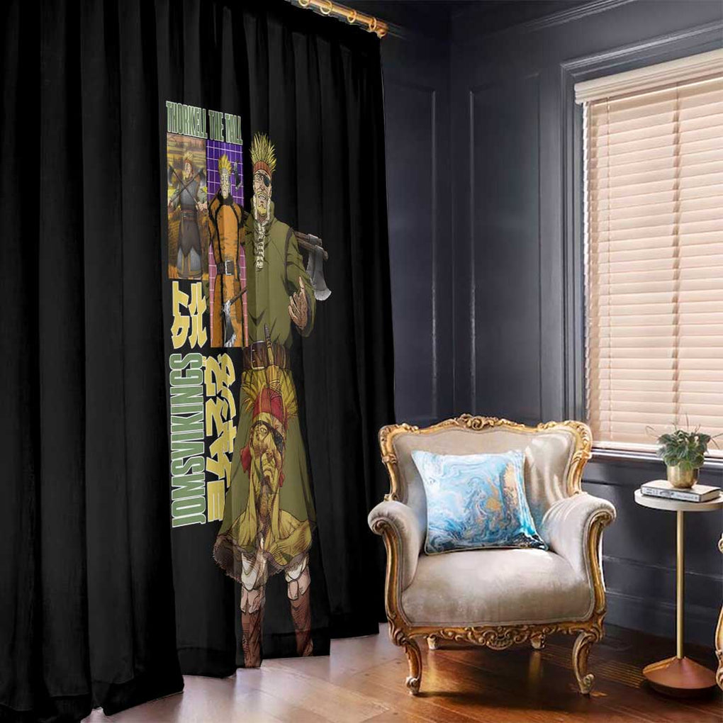 Thorkell Vinland Saga Window Curtain Japan Anime Style