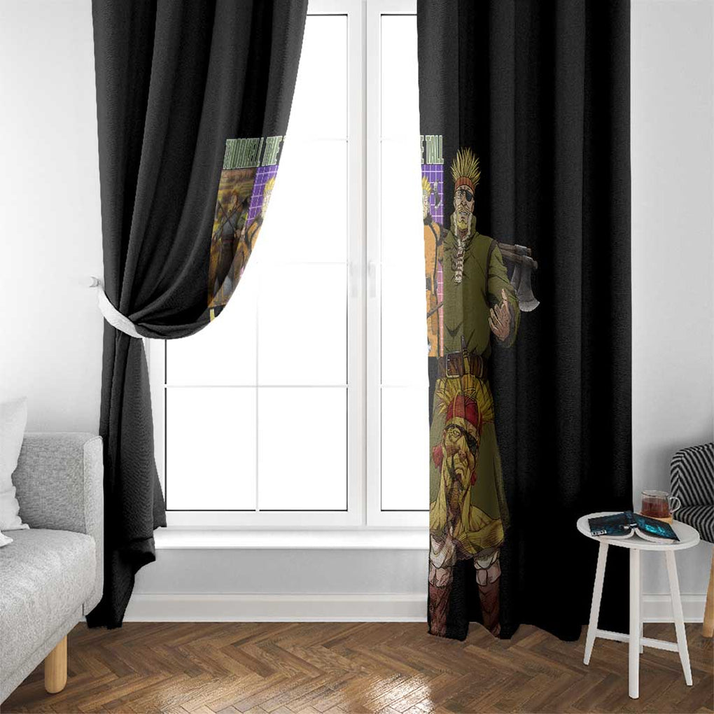 Thorkell Vinland Saga Window Curtain Japan Anime Style