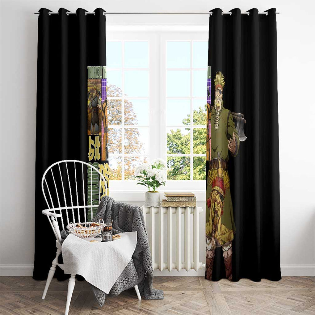 Thorkell Vinland Saga Window Curtain Japan Anime Style