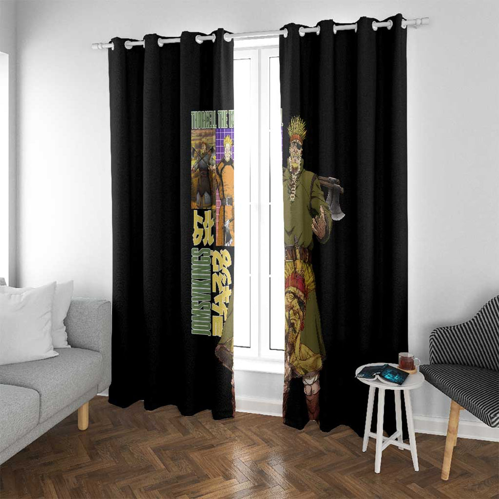 Thorkell Vinland Saga Window Curtain Japan Anime Style