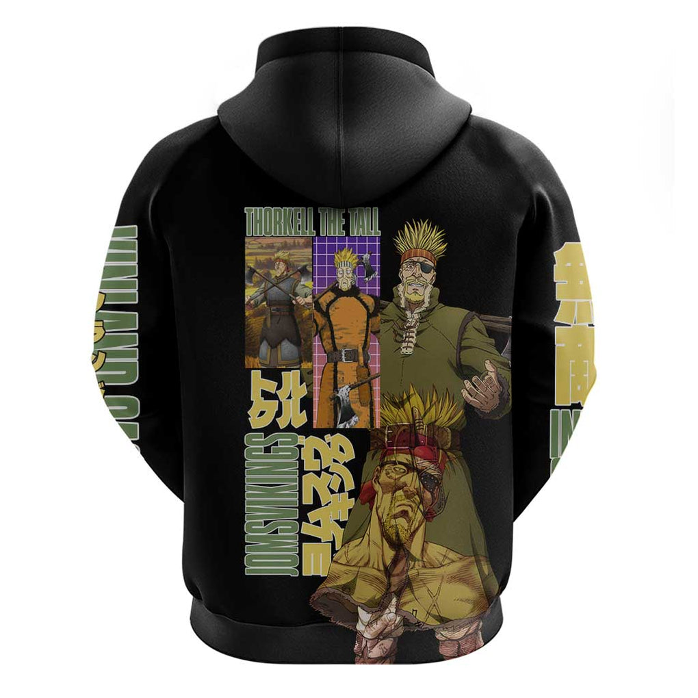 Thorkell Vinland Saga Zip Hoodie Japan Anime Style