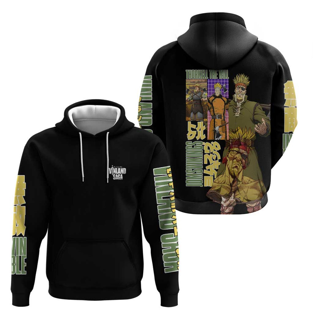 Thorkell Vinland Saga Zip Hoodie Japan Anime Style
