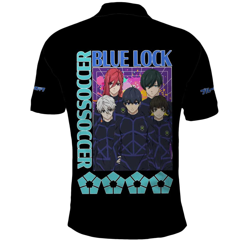 Blue Lock Polo Shirt Japan Anime Style