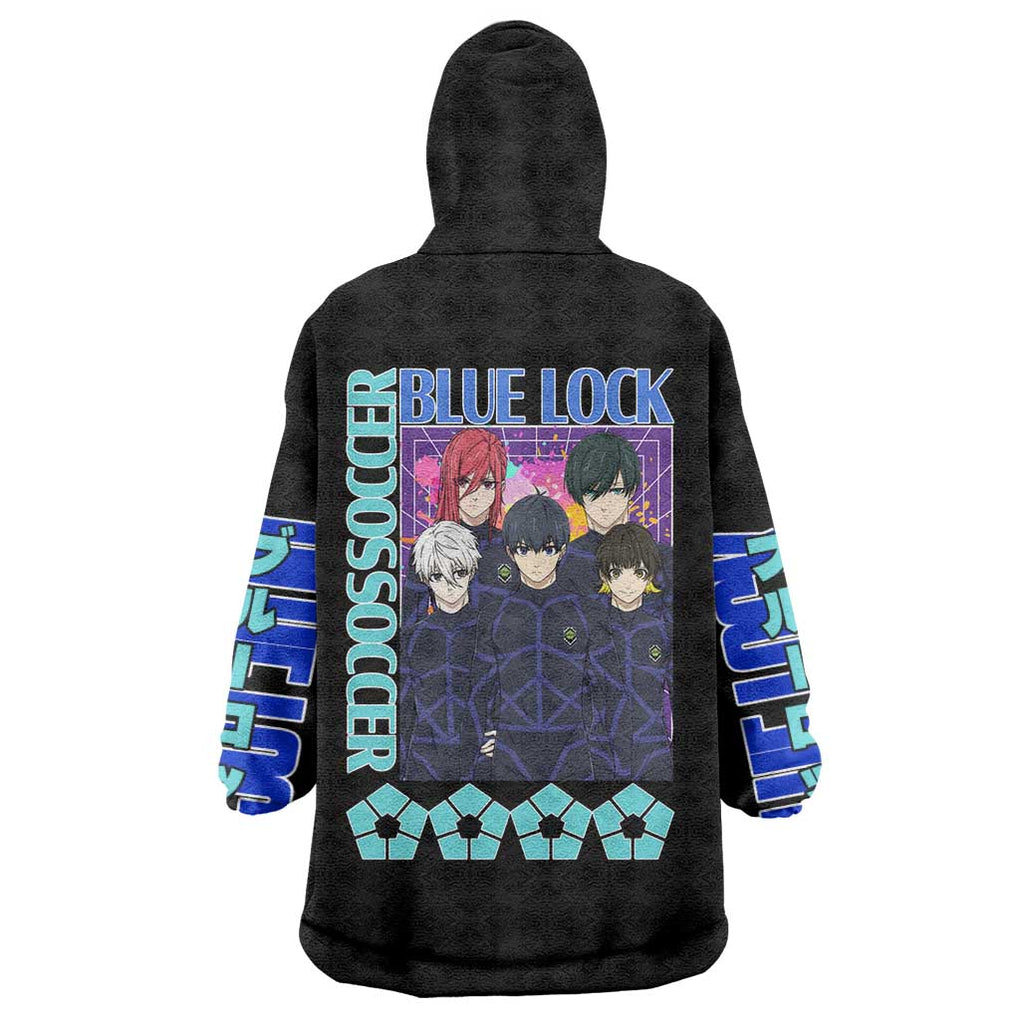 Blue Lock Wearable Blanket Hoodie Japan Anime Style