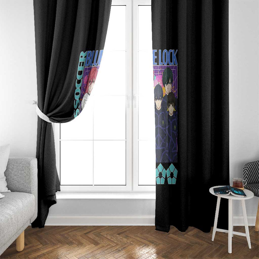 Blue Lock Window Curtain Japan Anime Style