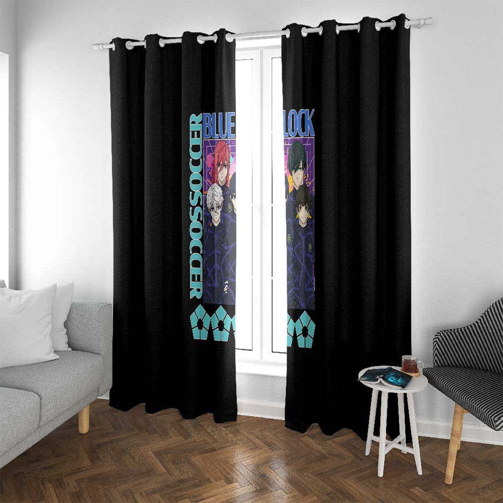 Blue Lock Window Curtain Japan Anime Style