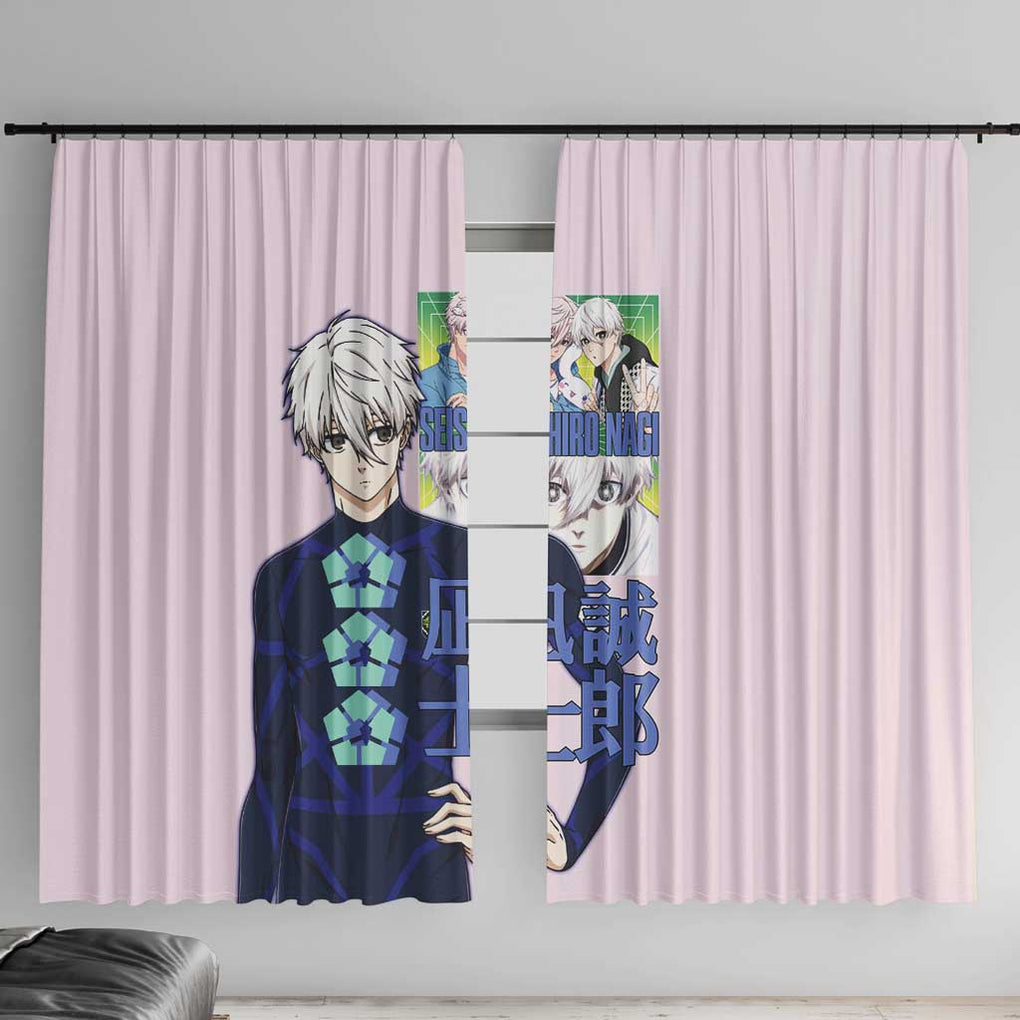 Seishiro Nagi Blue Lock Window Curtain Japan Anime Style