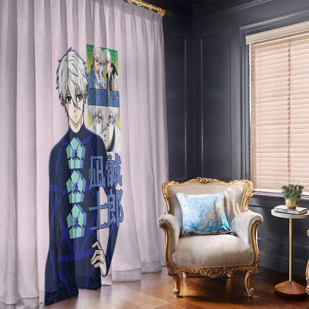 Seishiro Nagi Blue Lock Window Curtain Japan Anime Style