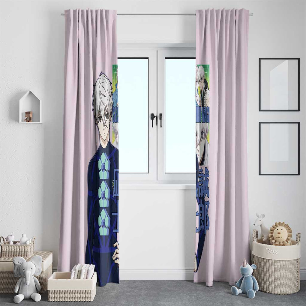 Seishiro Nagi Blue Lock Window Curtain Japan Anime Style
