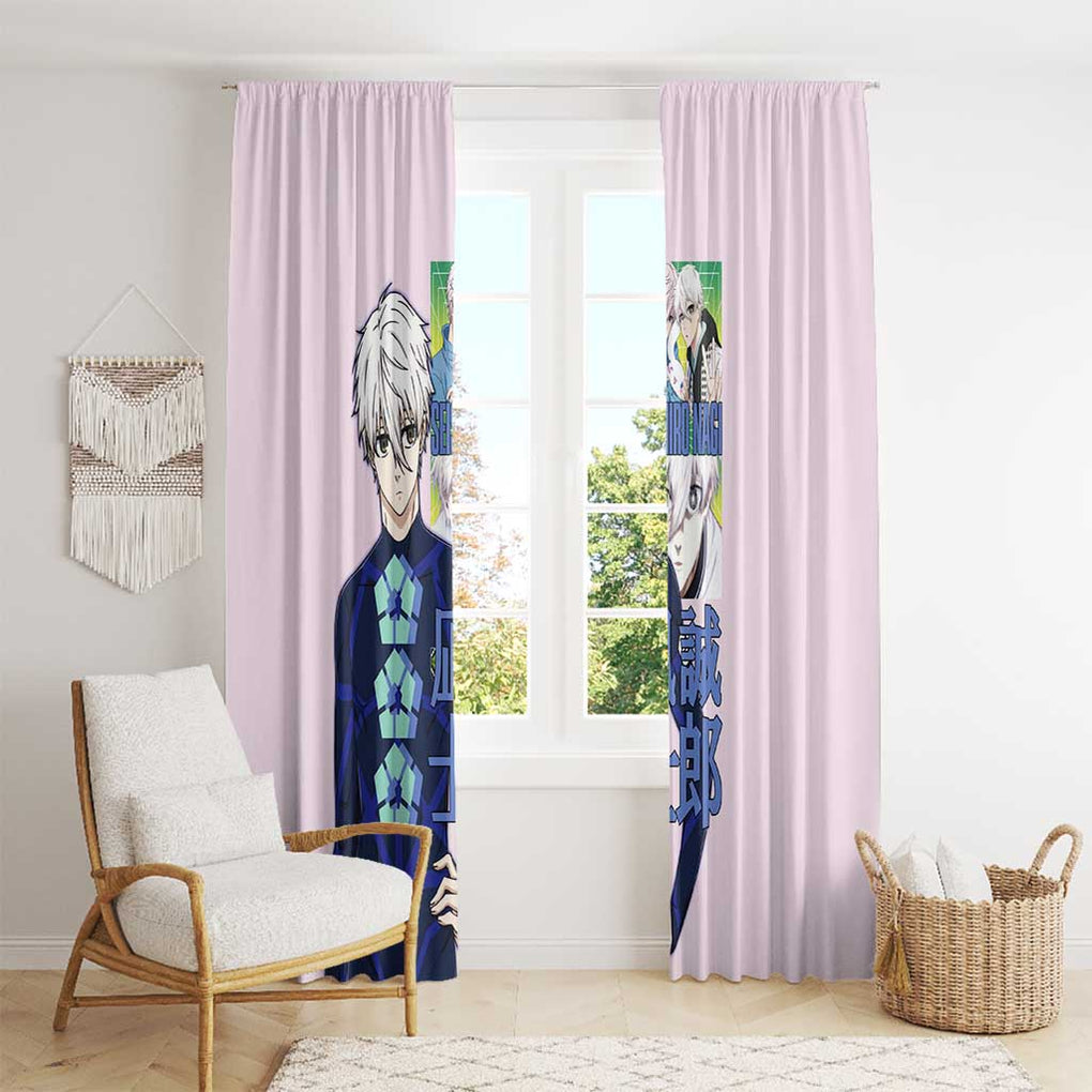 Seishiro Nagi Blue Lock Window Curtain Japan Anime Style