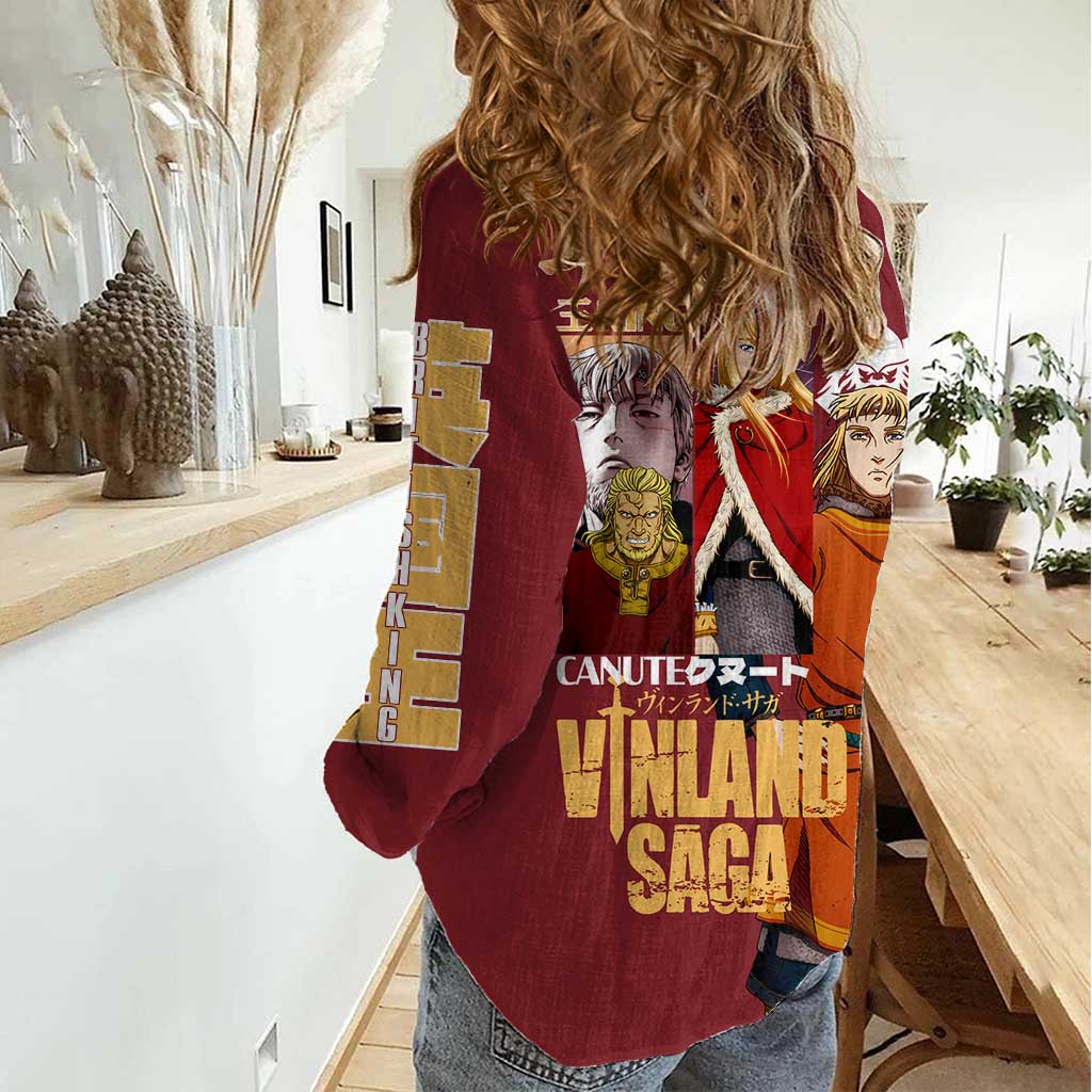 Canute Vinland Saga Women Casual Shirt Japan Anime Style - The Mazicc