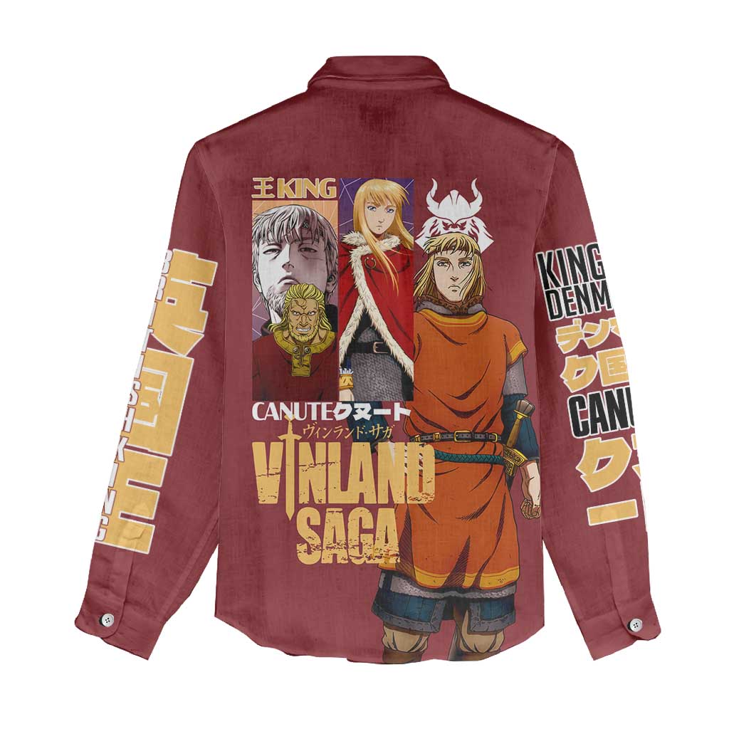 Canute Vinland Saga Women Casual Shirt Japan Anime Style - The Mazicc