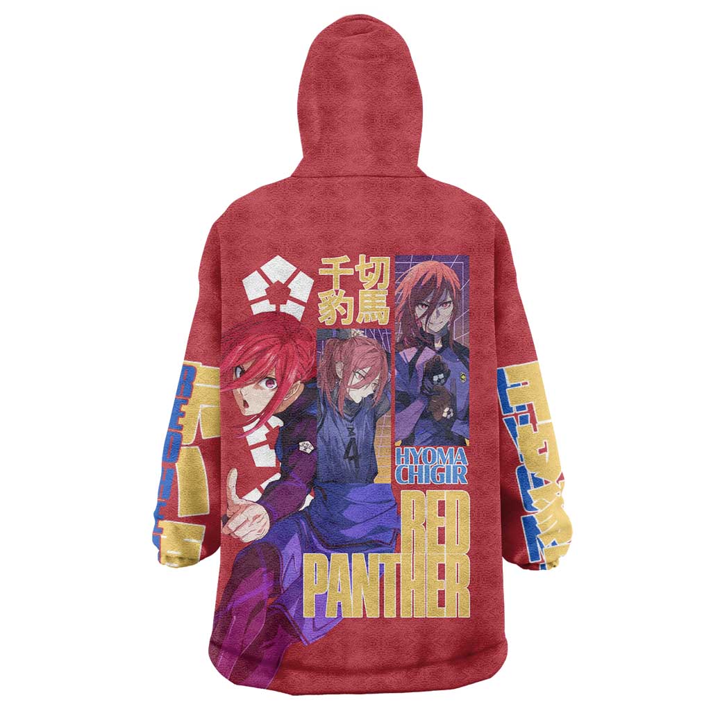 Hyoma Chigiri Blue Lock Wearable Blanket Hoodie Japan Anime Style - The Mazicc