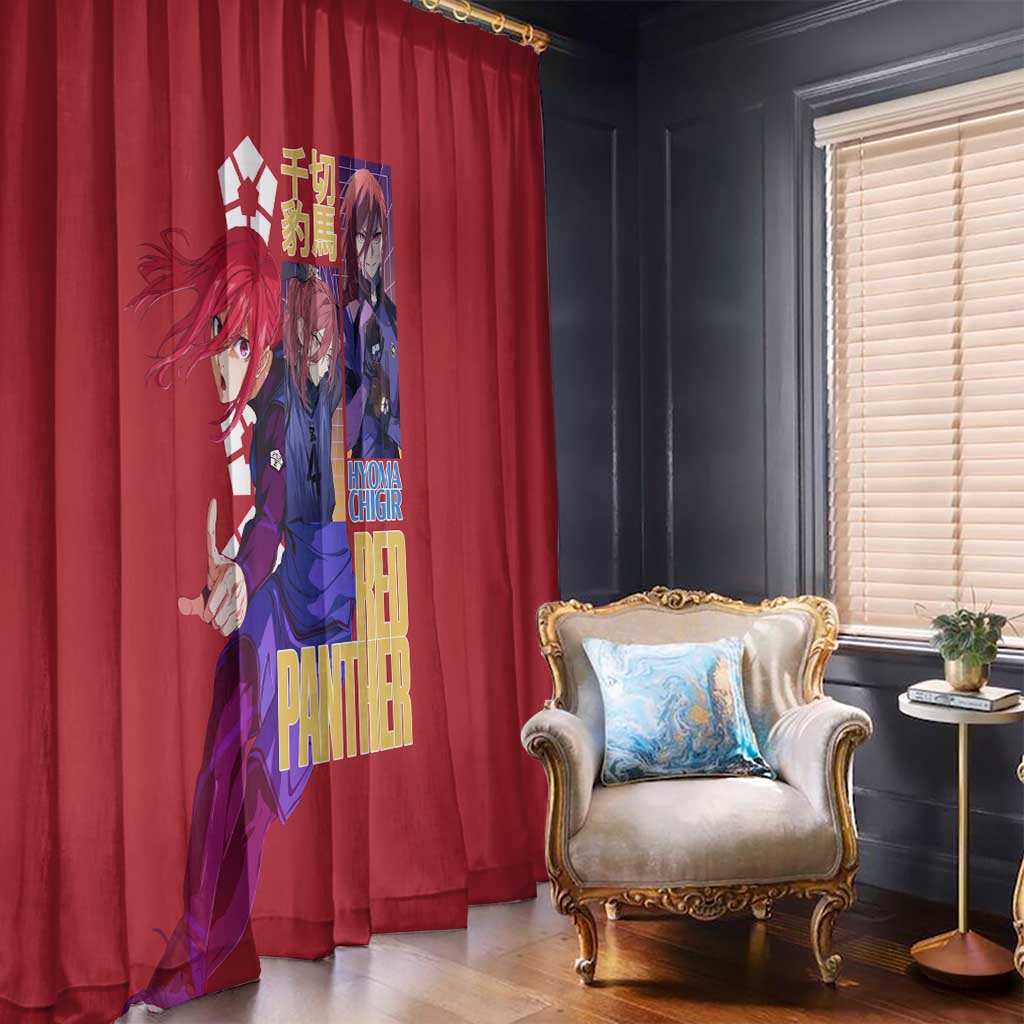 Hyoma Chigiri Blue Lock Window Curtain Japan Anime Style - The Mazicc