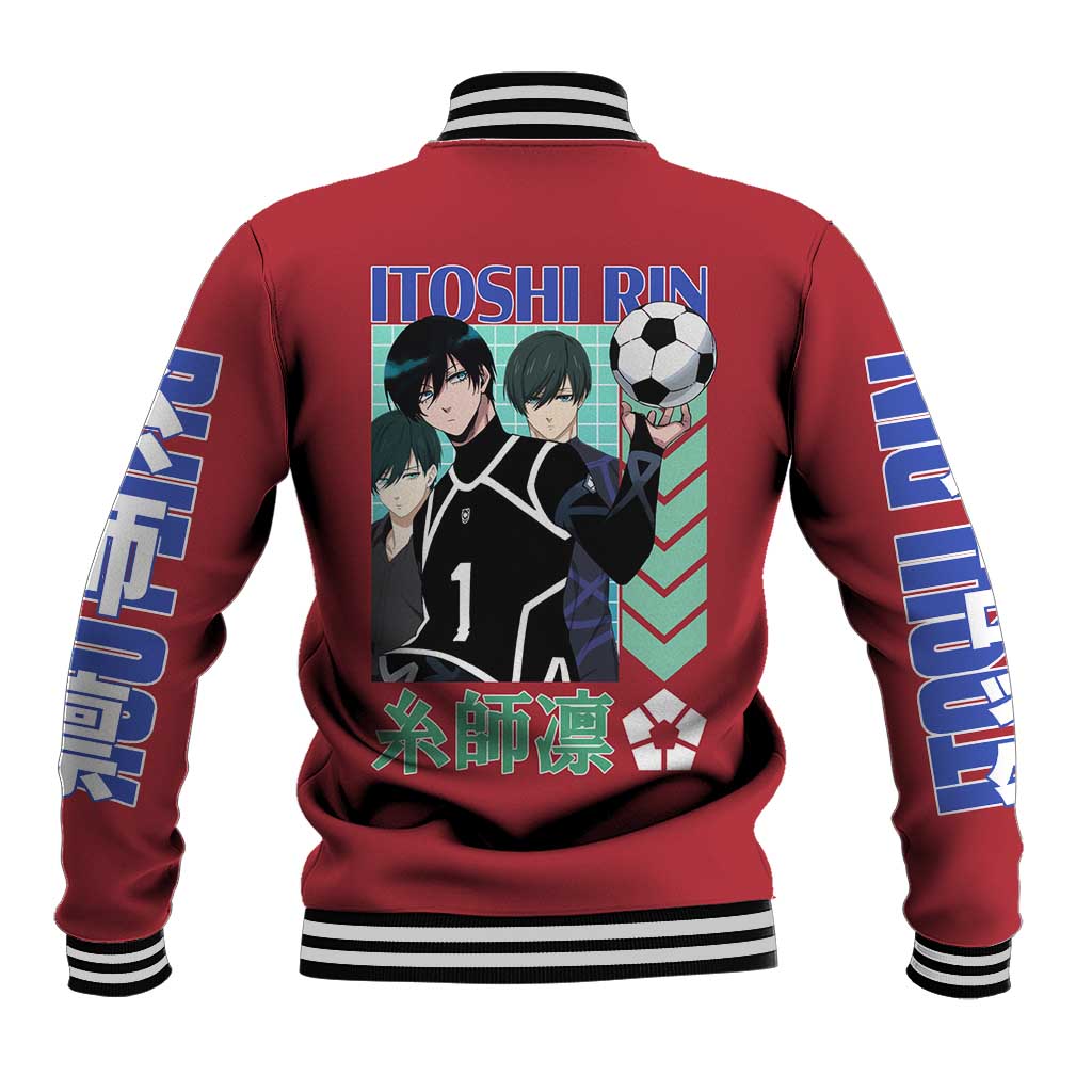 Itoshi Rin Blue Lock Baseball Jacket Japan Anime Style - The Mazicc