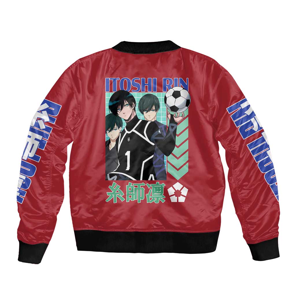 Itoshi Rin Blue Lock Bomber Jacket Japan Anime Style - The Mazicc