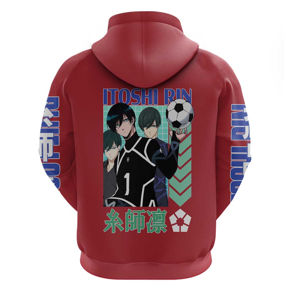 Itoshi Rin Blue Lock Hoodie Japan Anime Style - The Mazicc