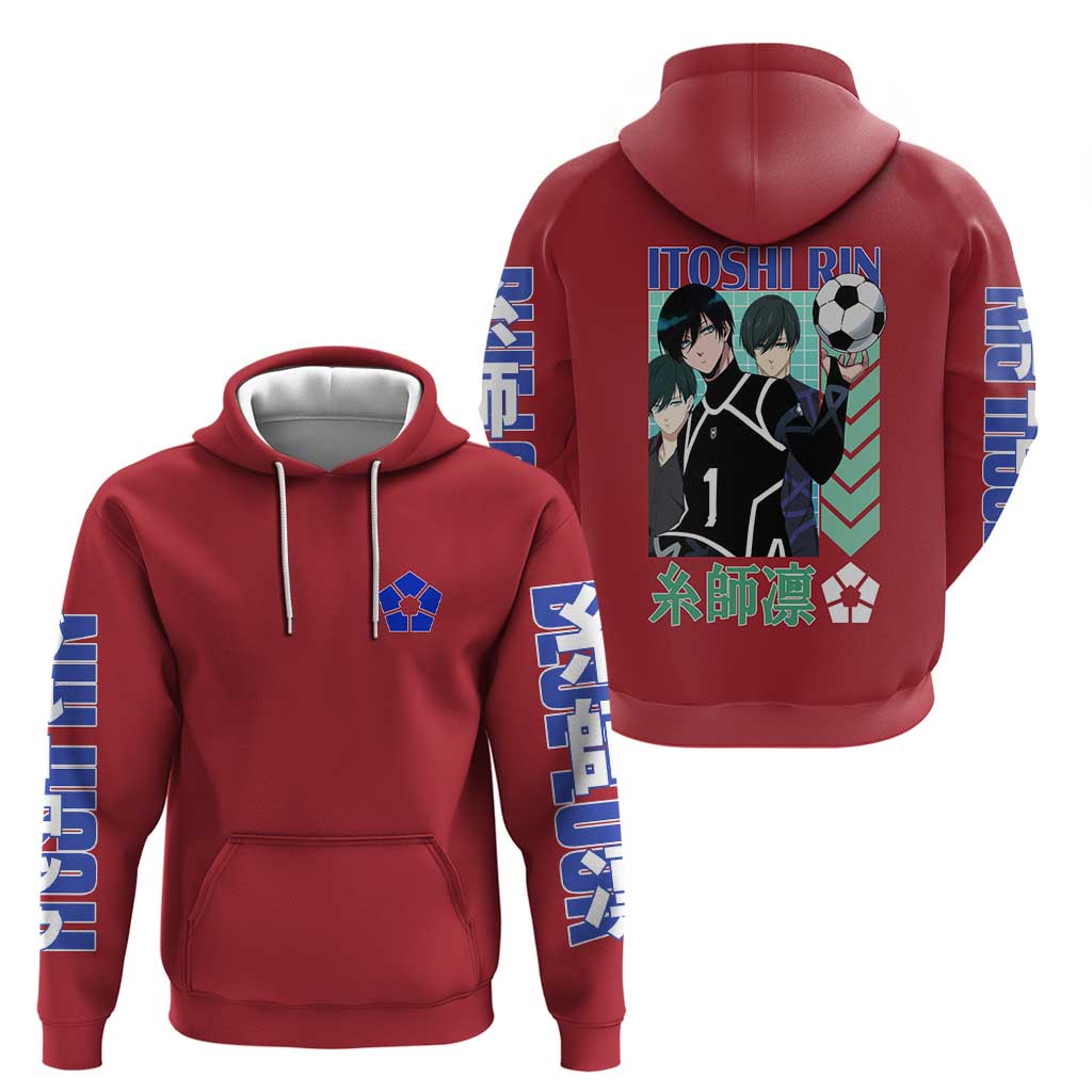 Itoshi Rin Blue Lock Hoodie Japan Anime Style - The Mazicc