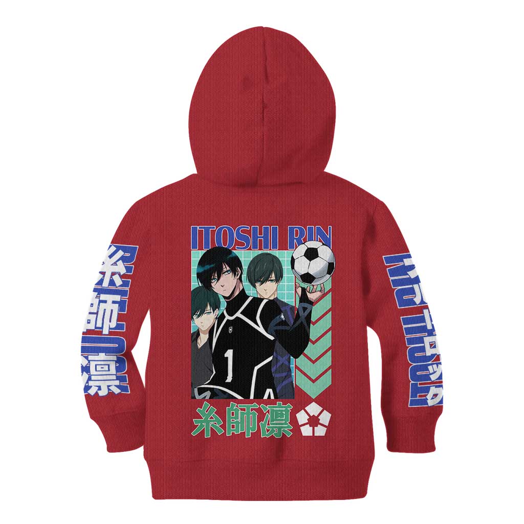 Itoshi Rin Blue Lock Kid Hoodie Japan Anime Style - The Mazicc