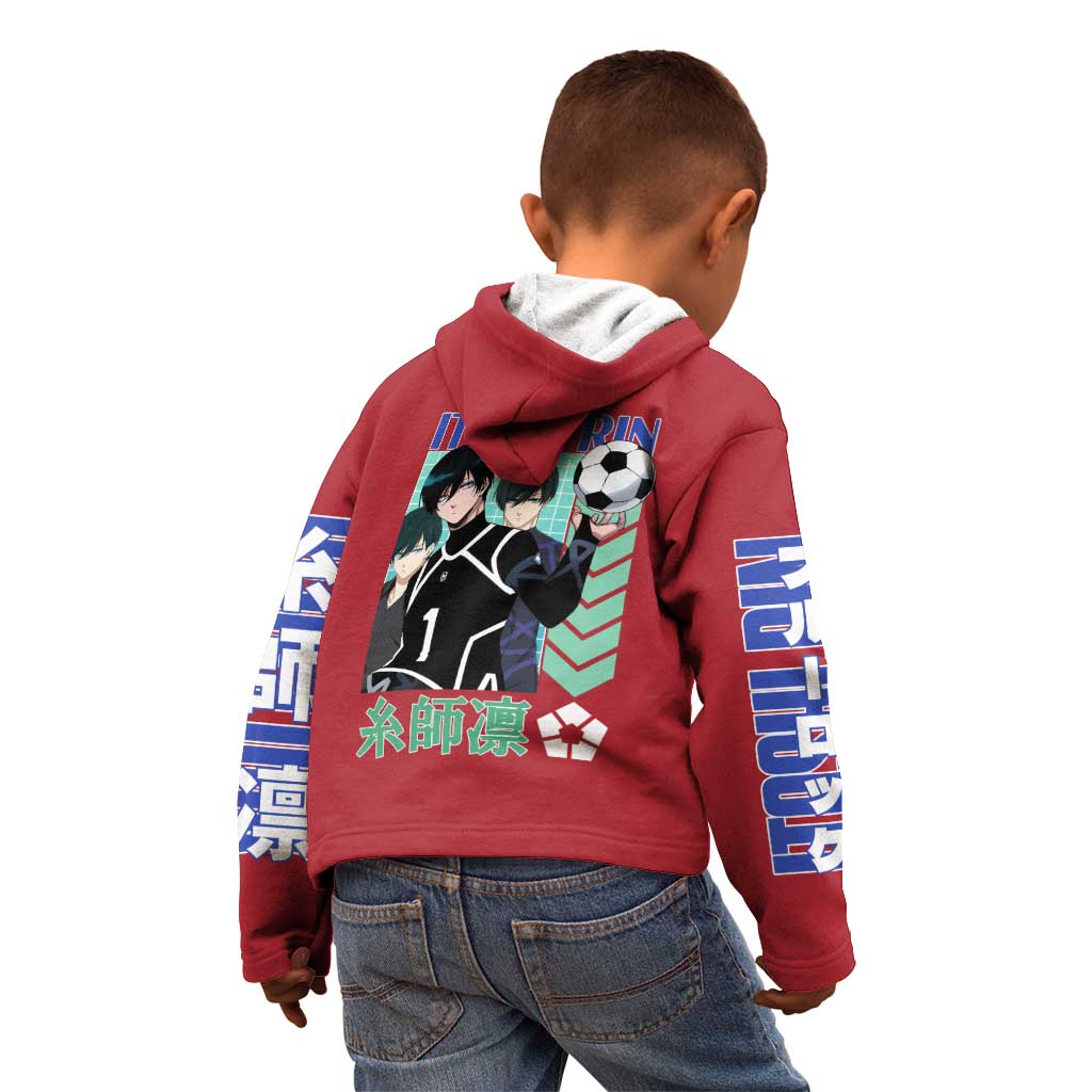 Itoshi Rin Blue Lock Kid Hoodie Japan Anime Style - The Mazicc
