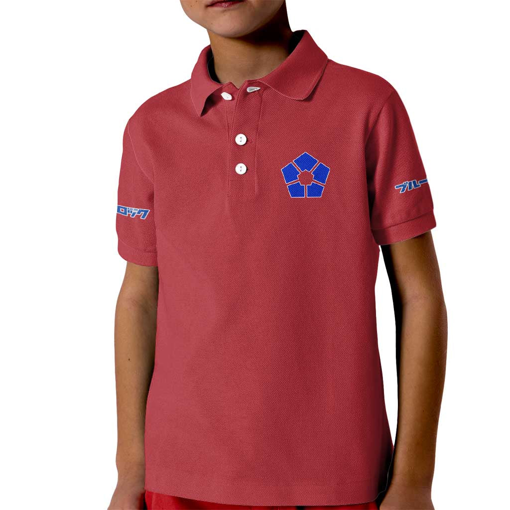 Itoshi Rin Blue Lock Kid Polo Shirt Japan Anime Style - The Mazicc