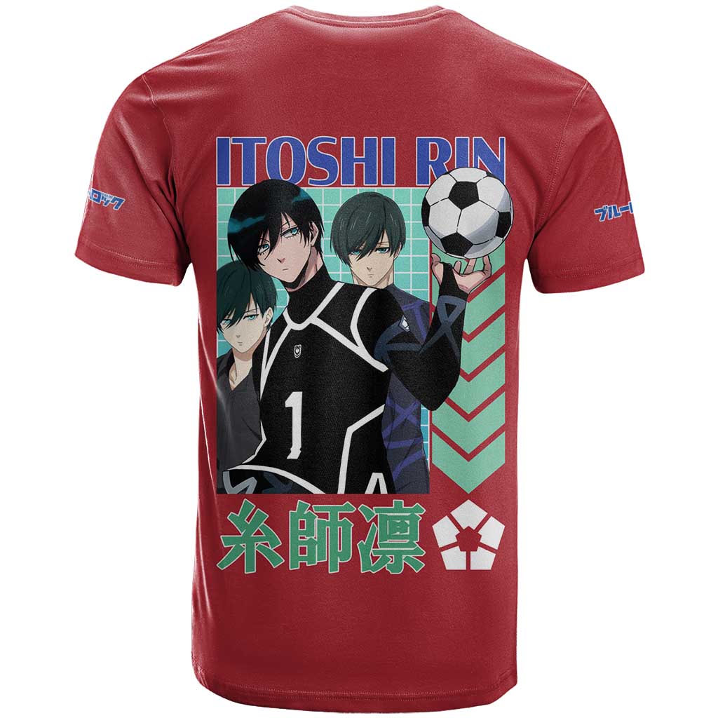 Itoshi Rin Blue Lock T Shirt Japan Anime Style - The Mazicc