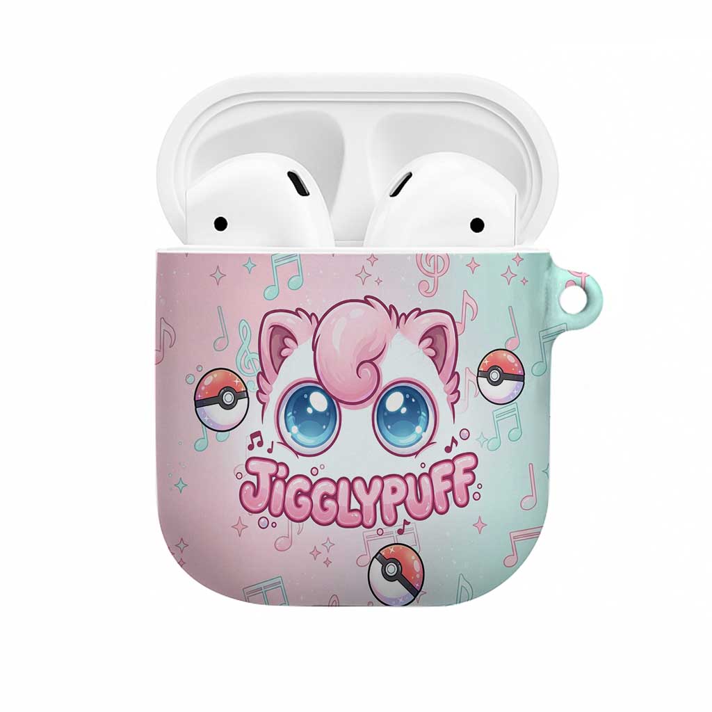 Jigglypuff AirPods Case Pastel Melody Pop Art