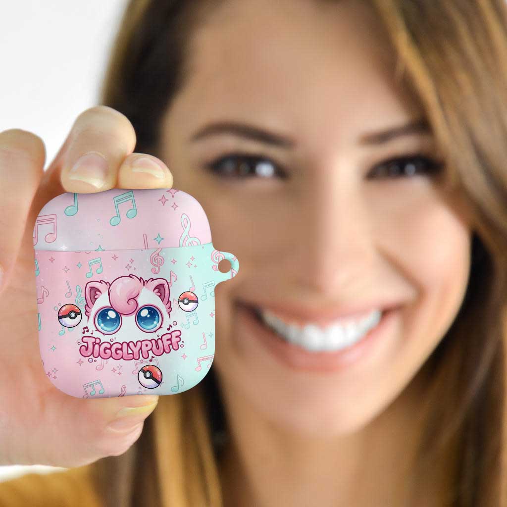 Jigglypuff AirPods Case Pastel Melody Pop Art