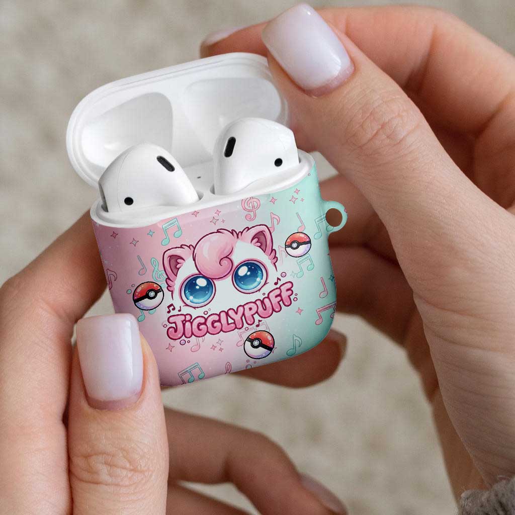 Jigglypuff AirPods Case Pastel Melody Pop Art