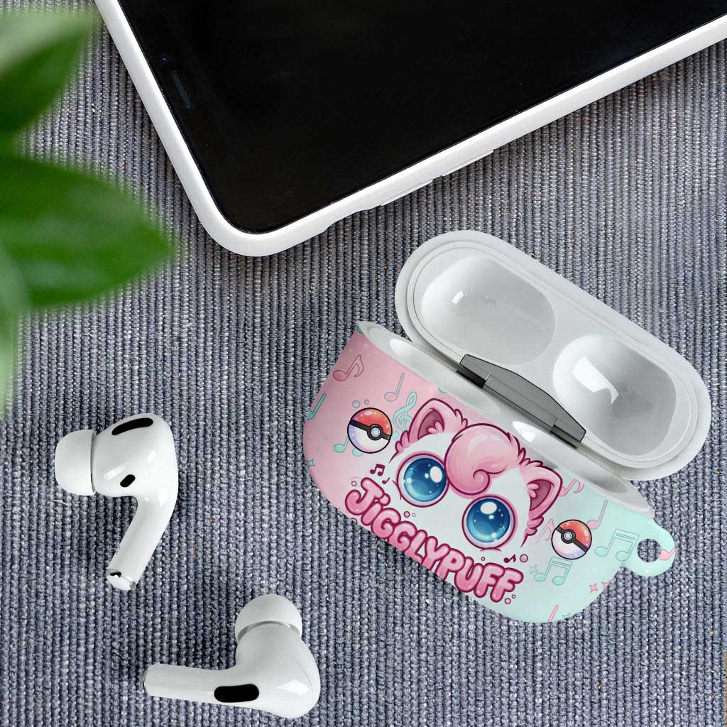 Jigglypuff AirPods Case Pastel Melody Pop Art