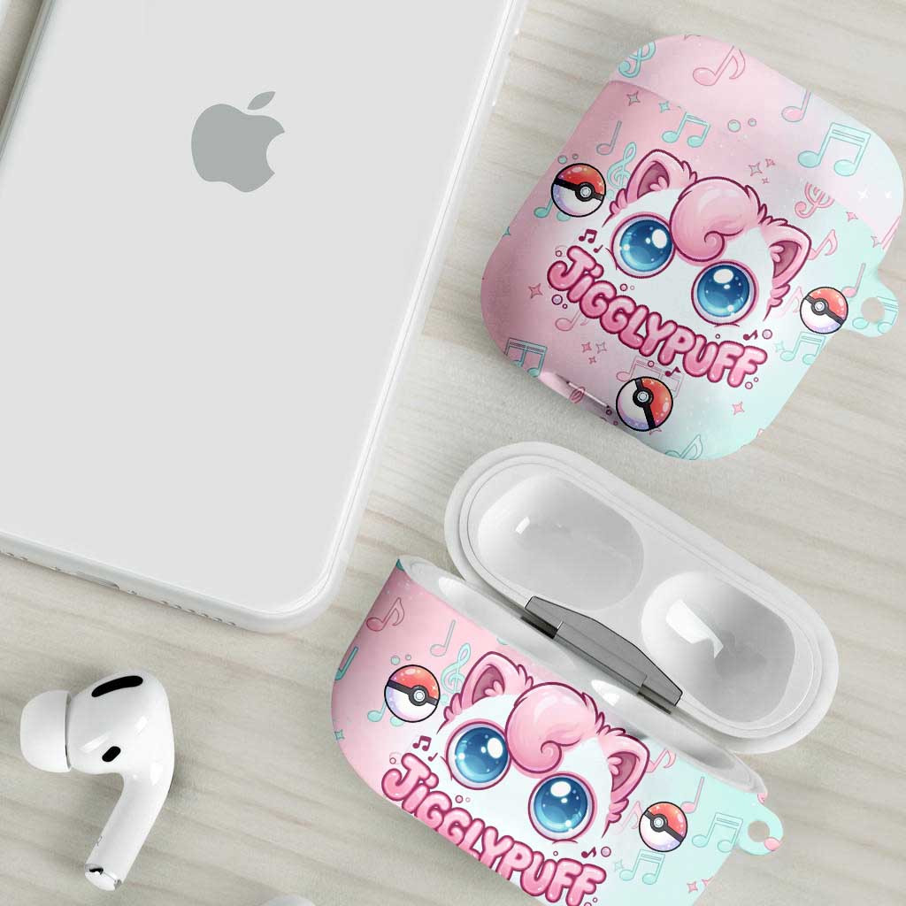 Jigglypuff AirPods Case Pastel Melody Pop Art